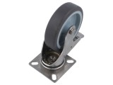 Roată transport COLSON 100mm cu blocare torsională, &icirc;nălțime 133mm