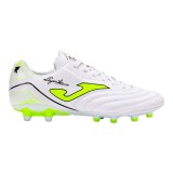 Ghete Fotbal Joma Aguila 2502 FG Alb - Ghete Barbati Teren Natural, Sintetic - Marimi Diverse