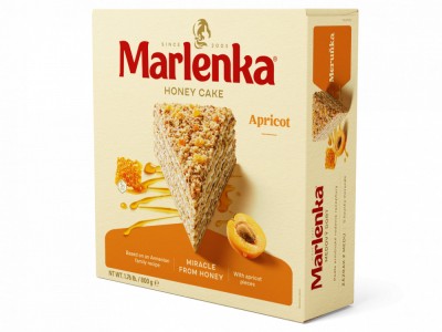 Tort Marlenka cu miere si caise 800g Handy KitchenServ foto
