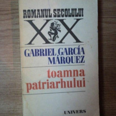 TOAMNA PATRIARHULUI de GABRIEL GARCIA MARQUEZ , 1979