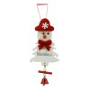 Ornament de brad om de zapada, flippy, alb, lemn, 20 cm