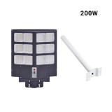 Lampa dubla, solara, cu suport de prindere, 200W