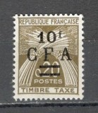 Reunion.1963 TIMBRE FRANTA:Porto-supr. SR.249