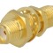 Adaptor SMA mamă aurit 50&Omega;