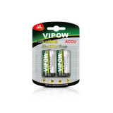Baterie alcalina r14 blister 2 buc, Vipow