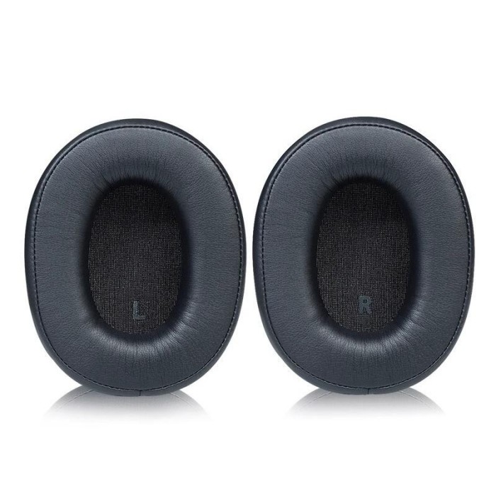 Set 2 bureti pentru casti Audio-Technica ATH SR9, DSR9BT, DSR7BT, MSR7, M50 X/S, M50XBT, M40 X, M30, M20, M10, Gri titan, Spuma cu memorie