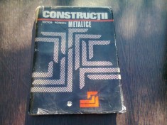 CONSTRUCTII METALICE- VICTOR POPESCU foto