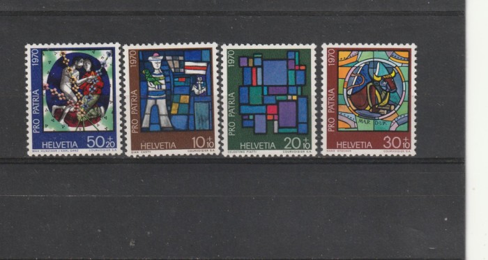 Pro Patria 1970,Elvetia,.