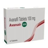 Supliment, Avanafil, Cipla, Avanair 100mg, Destinat Tratarii Disfunctiei Erectile la Barbati, 4 tablete
