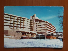 Sinaia - Hotel Montana - carte postala circulata 1978 foto