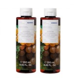 Gel de duș KORRES Santorini Vine (struguri) 2x250ml