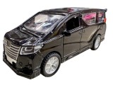 Macheta Toyota Pro Ace neagra 1:43 cu sunete si lumini, deschide usile