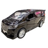 Macheta Toyota Pro Ace neagra 1:43 cu sunete si lumini, deschide usile