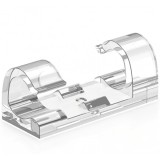 Organizator Cabluri CableCreation CT1001, Set 50 bucati, Transparent