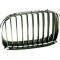 Grila radiator Bmw Seria 5 (E39), 01.1996-1999, stanga, crom/crom/negru, 51138159315, 201615-1