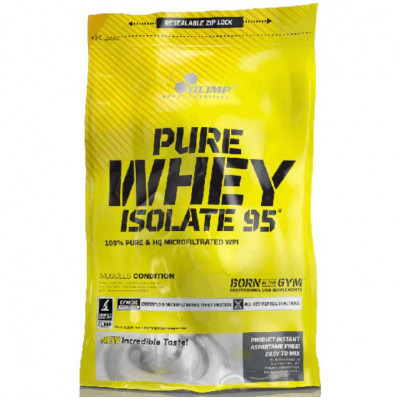 Izolat proteic Olimp Sport Nutrition Pure Whey Isolate 95, vanilie, 600g foto