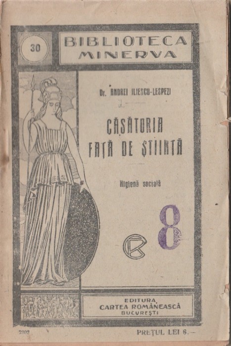 Andrei Iliescu-Lespezi - Casatoria fata de stiinta