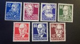 Germania (1948&ndash;1952, SBZ Sovietică / DDR) "Personalități Marcante" (Engels, Marx, Hegel, Th&auml;lmann, Hauptmann, Bebel) (MINT / Neștampilate) CLK1