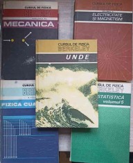 CURSUL DE FIZICA BERKELEY VOL.1-5-C. KITTEL, W.D. KNIGHT, M.A. RUDERMAN, EDWARD M. PURCELL, FRANK foto