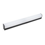 Aplica pentru baie, LED Philips, 30W, lumina neutra, 2400lm, IP20, rama neagra, masterLED