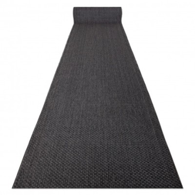 Traversa sisal TIMO model 6272 negru, 120 cm foto