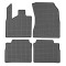 Set covorase auto din cauciuc Nissan X-Trail (T33) 2022-, E-Power, Negre