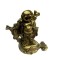 Statueta Feng Shui cu Buddha vesel auriu 9, cm ,model TT11