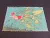Carte Poștală Umoristică Franța 1958 &ndash; &quot;Rien! Toujours rien!&quot;, Ilustrație A. Dubout, Franta, Necirculata, Printata