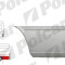 Segment reparatie aripa spate Mercedes Sprinter, 01.192006, VW LT II 05.1905, partea stanga, lateral panel: L=2900 mm; in spatele rotii; ampatament