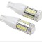 Set 2 leduri t15 w16w cu lupa , canbus , alb 6000k