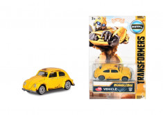 Masinuta metalica M6 Bumblebee Transformers 6 cm foto