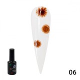 Oja semipermanenta Flowers Ball 10ml, 06