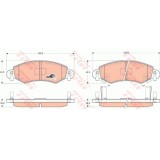 Placute frana Opel Agila (A) (H00), 09.2000-12.2007, Suzuki Wagon R+ (Mm), 05.2000-, TRW