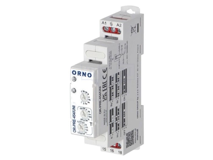 Timer Programabil SPDT 12-240V pentru Șină DIN
