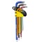 Set 9 chei imbus extra lungi color, Topmaster 390172