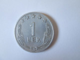 Albania 1 Lek 1964,moneda mai rara, Europa, Aluminiu