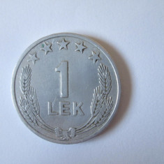 Albania 1 Lek 1964,moneda mai rara