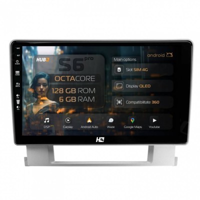 Navigatie Opel Astra J 6GB RAM Android 13 Octacore Slot Sim 4G DSP GPS Wi-FI Carplay Android Auto USB Bluetooth Waze Touchscreen 9 Inch foto