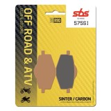 SBS - plăcuțe de fr&acirc;nă 575SI - Offroad &amp; ATV [Sinter / Carbon]