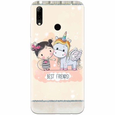 Husa silicon pentru Huawei P Smart 2019, Best Friends foto