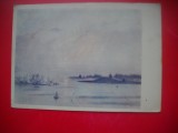 HOPCT 23721 ACUARELA PE CARTON- V VETROGORSKI 1965 --RUSIA--MUZEE - CP PICTURA --NECIRCULATAMUNTII