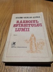 RAZBOIUL SFARSITULUI LUMII - Mario Vargas Llosa - 1986, 682 p.