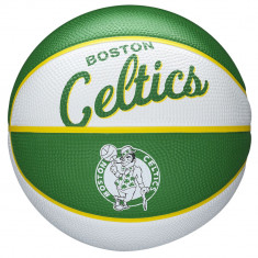 Mingi de baschet Wilson NBA Team Retro Boston Celtics Mini Ball WTB3200XBBOS verde