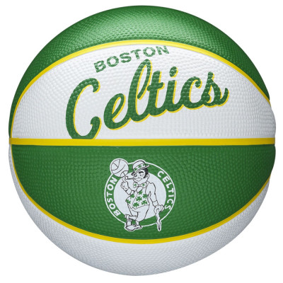Mingi de baschet Wilson NBA Team Retro Boston Celtics Mini Ball WTB3200XBBOS verde foto