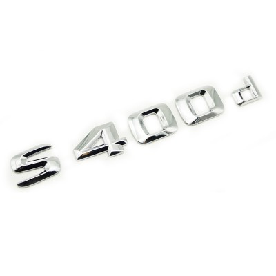 Emblema S 400d pentru spate portbagaj Mercedes foto