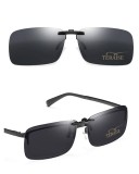 Ochelari de soare polarizați cu clip, anti-reflecție, protecție UV400, ochelari de soare cu clip pentru bărbați și femei, pentru condus
