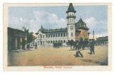 870 - BUZAU, Market, Beraria &quot;Azuga &quot;Romania - old postcard - unused - 1918, Necirculata, Printata