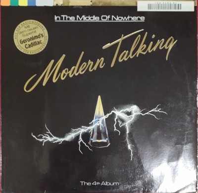 Modern Talking &amp;ndash; In The Middle Of Nowhere - The 4th Album, LP, Europe, 1986, VG+ foto