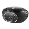 Radio cu CD JVC RD-E221B, 2 x 1.3 W RMS, FM/USB/MP3, AUX IN, iesire pentru casti, negru
