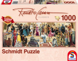 Puzzle 1000 de piese - Panorama - Renato Casaro - 100 Years of Film | Schmidt